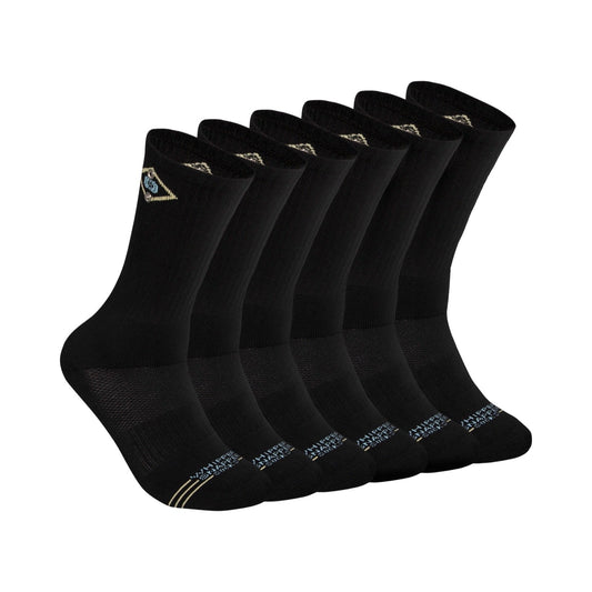 Whipper Snapper Socks: Men's Black Crew 2.0
