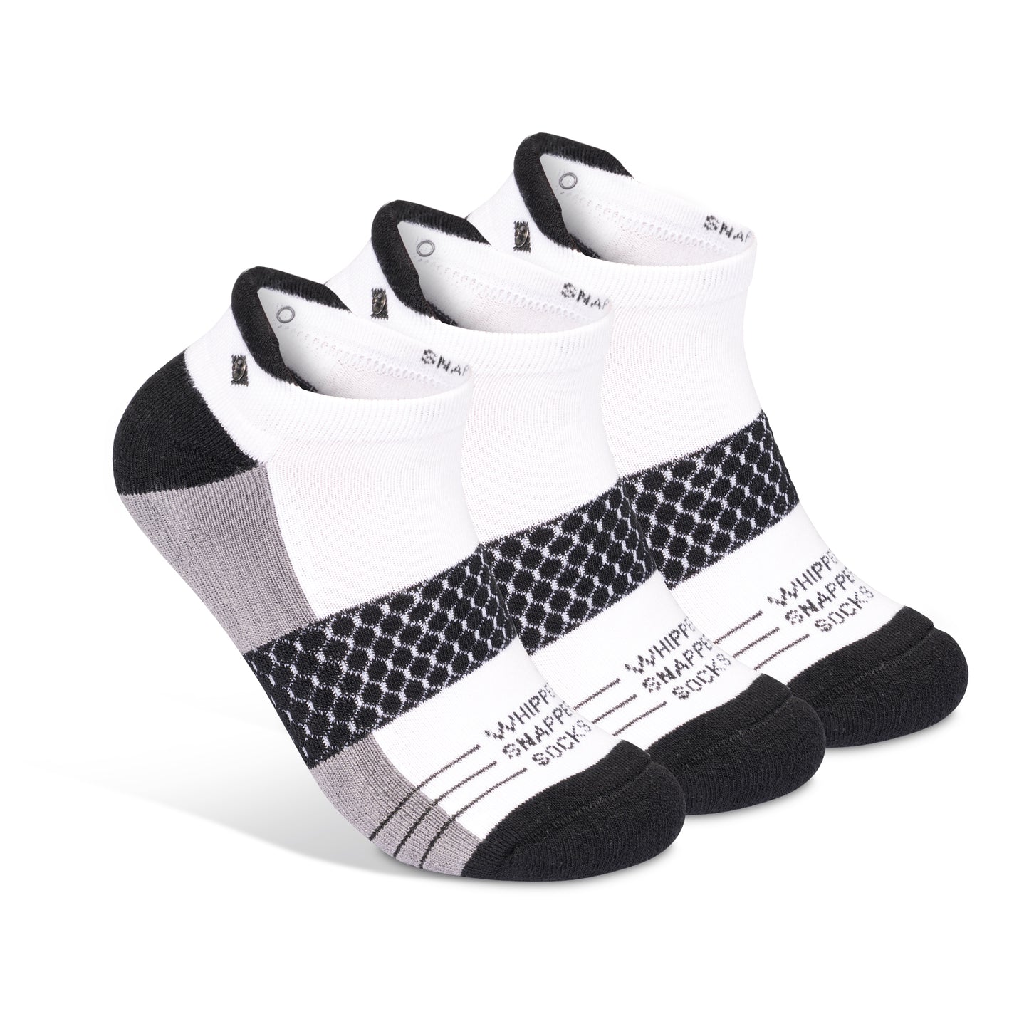Whipper Snapper Socks: Viscose Bamboo Classic Ankle Socks (3 Pairs Per Pack)