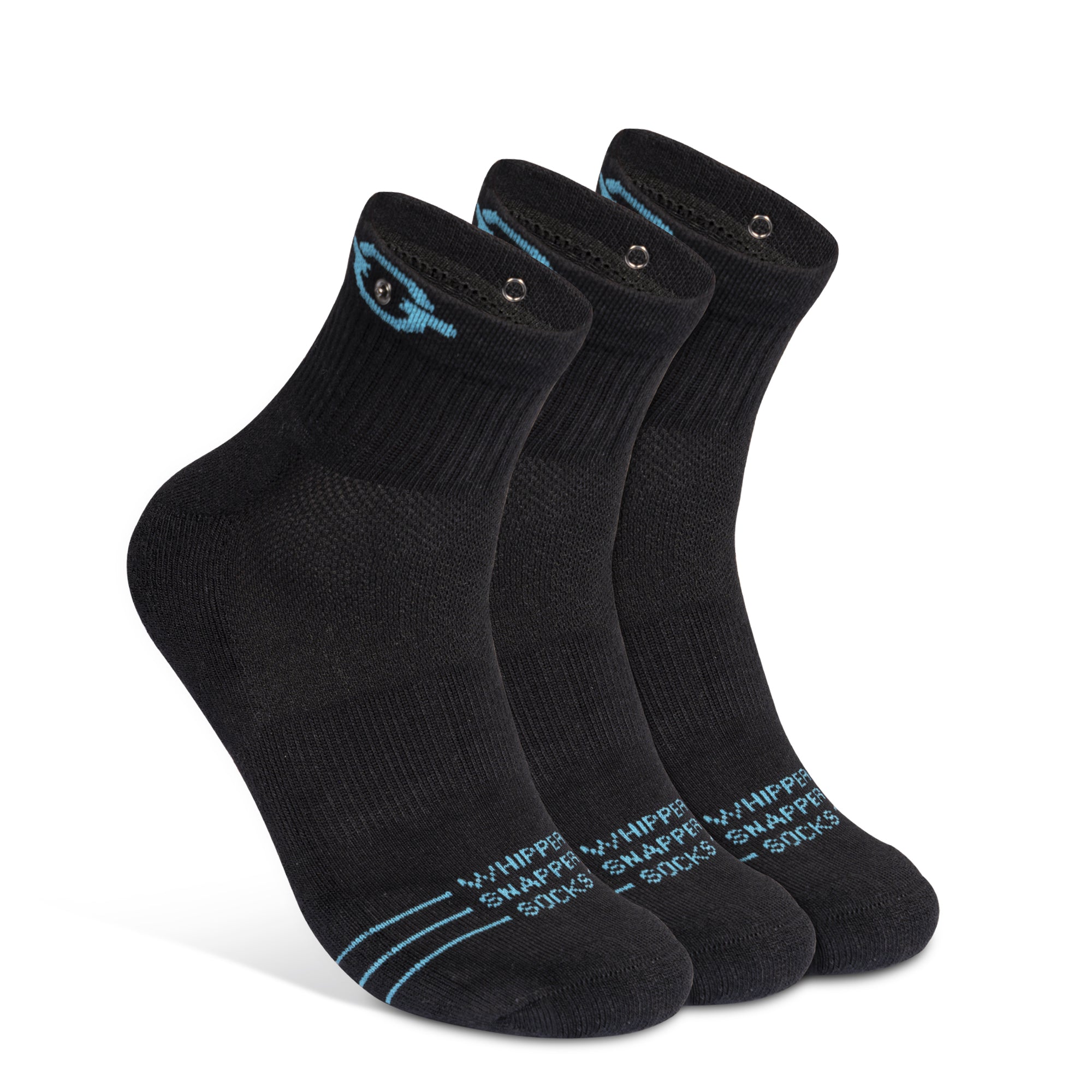 Essentials Bamboo Quarter Crew Socks 3-pack