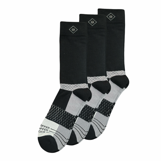 Whipper Snapper Socks: Viscose Bamboo  Dress Socks (3 Pairs Per Pack)